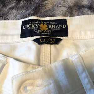 Lucky Brand white jeans